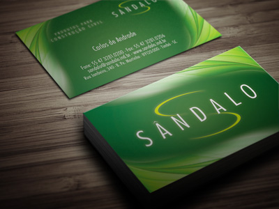 Sândalo - Cartão de Visita